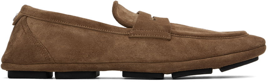 Sneakers og sko Dolce & Gabbana Driver Loafers Brun | A50599AS707, 0