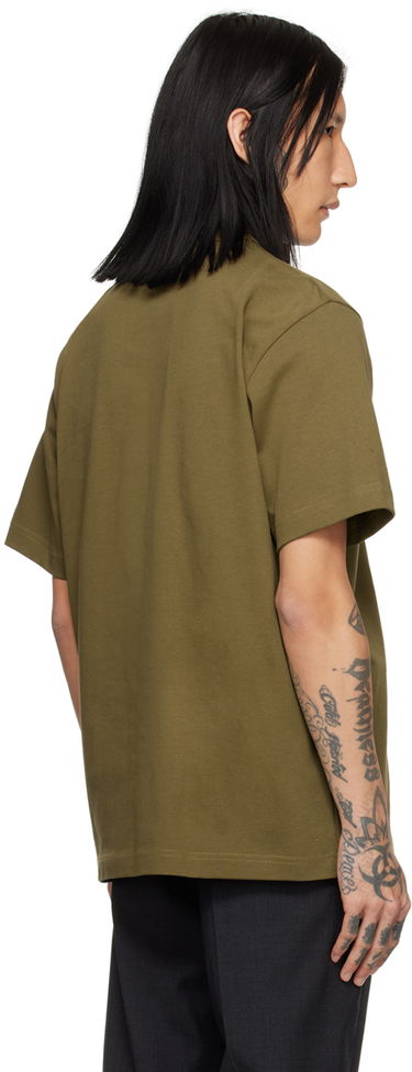 T-shirt Helmut Lang Space Graphic T-Shirt Grøn | N09HM526, 2
