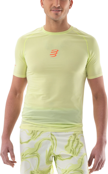 T-shirt Compressport Compressport Trail Racing Short Sleeve T-Shirt Gul | atsm3636-atsm3636040, 0