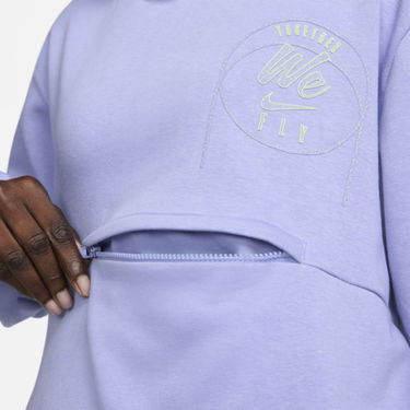 Sweatshirt Nike Dri-FIT Basketball Hoodie Lilla | DQ6770-569, 1