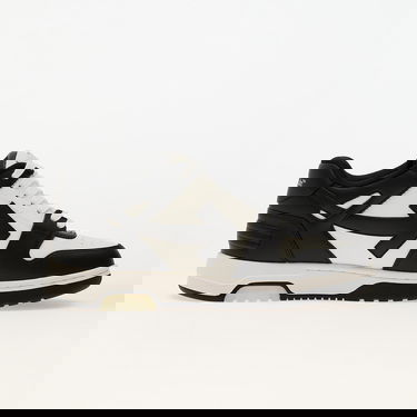 Sneakers og sko Off-White Out Of Office "Calf Leather Panda" Sort | OMIA189C99-LEA007-0110, 2