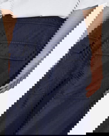 Bukser Dries Van Noten Overdyed Pants Mørkeblå | 241-020924-8204 504, 5