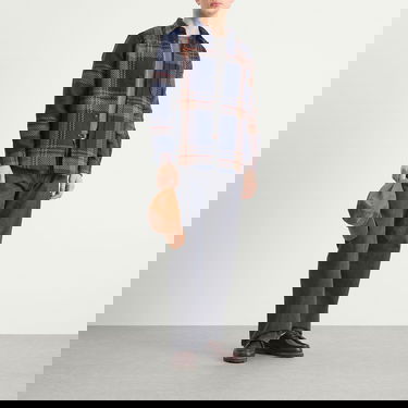 Skjorte Portuguese Flannel Upper Overshirt in Blend, Size Small Flerfarvet | AW25077-NVB, 4