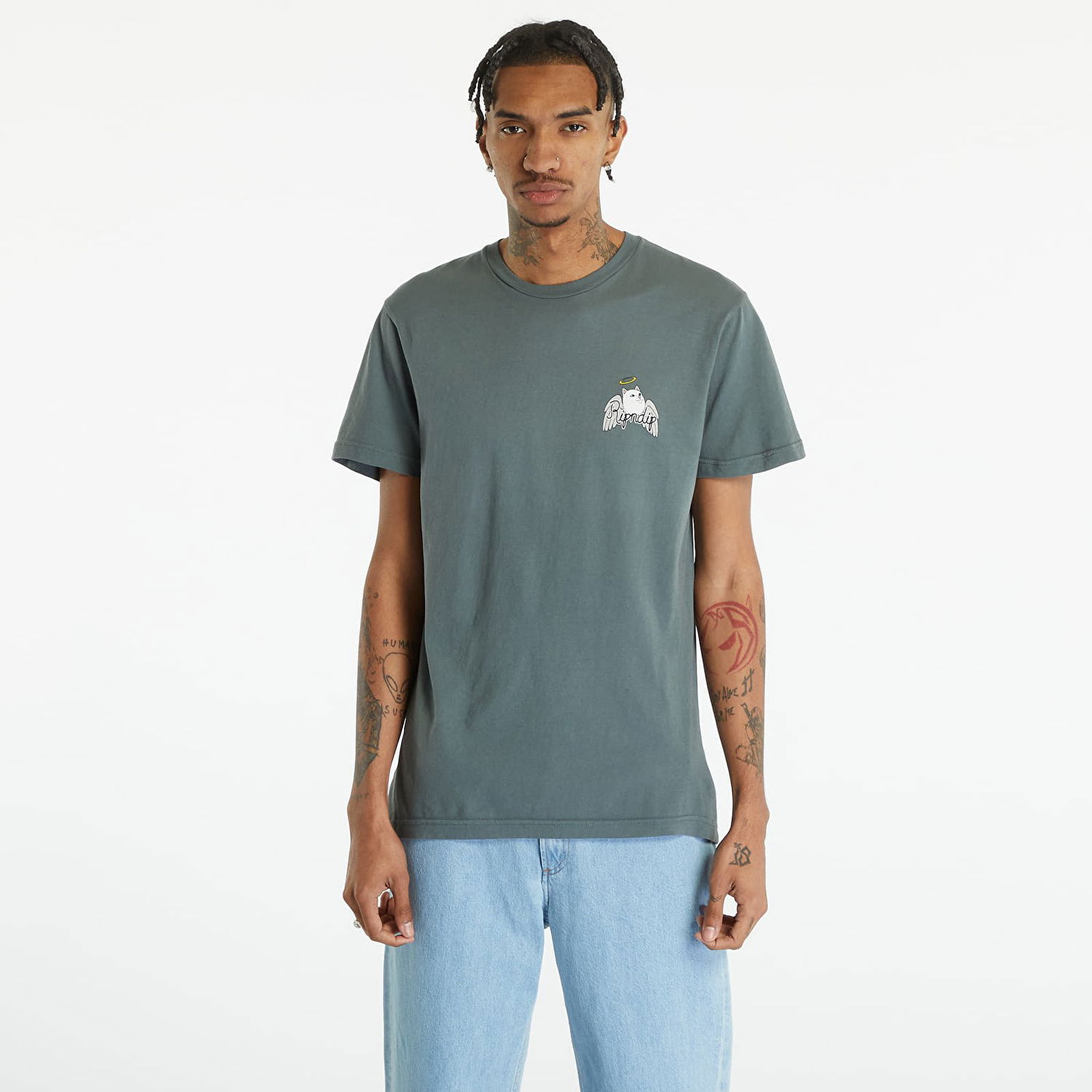 T-shirt RIPNDIP Shadow Friend Tee Grøn | RND9964, 1