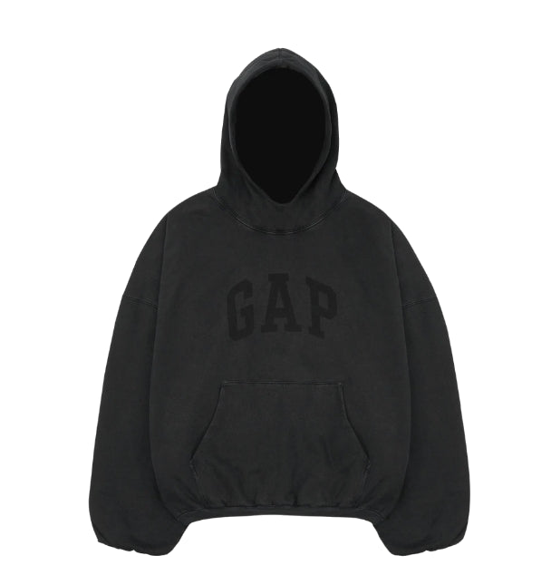 Sweatshirt GAP Yeezy Gap Engineered By Balenciaga Dove Hoodie Sort | 472996-00