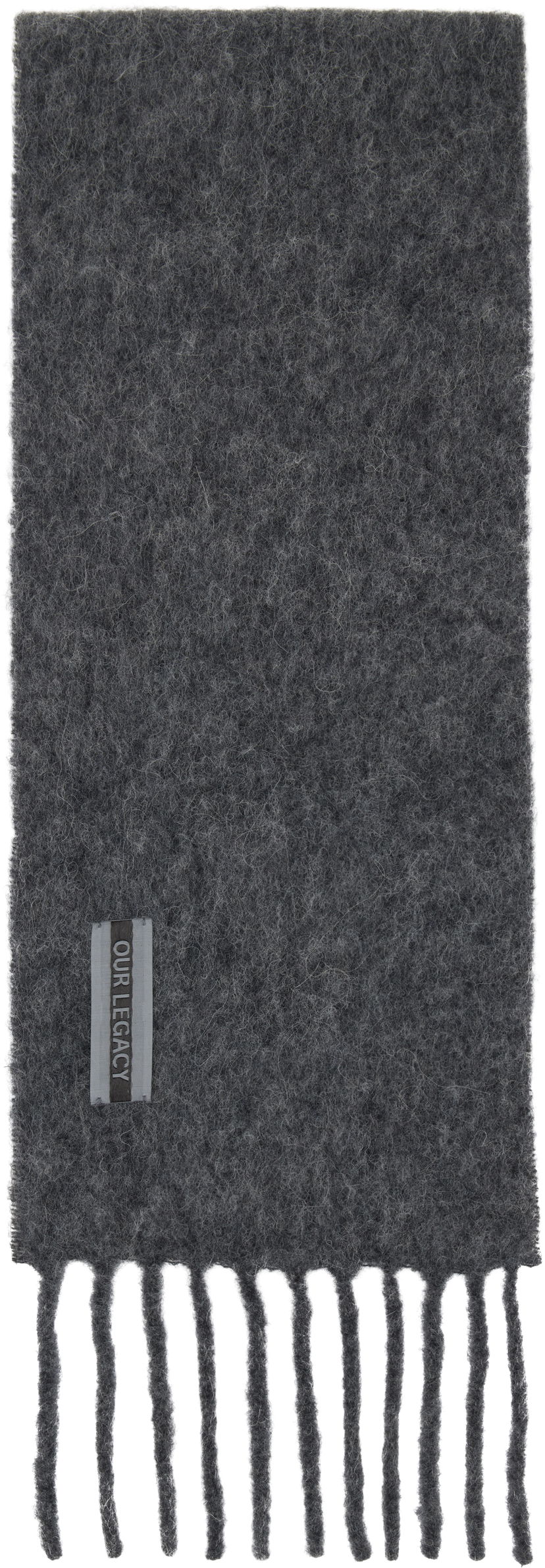 Tørklæde OUR LEGACY Our Legacy Estate Scarf Grå | A4258EPH