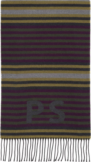 Tørklæde Paul Smith PS Paul Smith Stripe Jersey Scarf Flerfarvet | M2A-150T-N124-76-0, 0