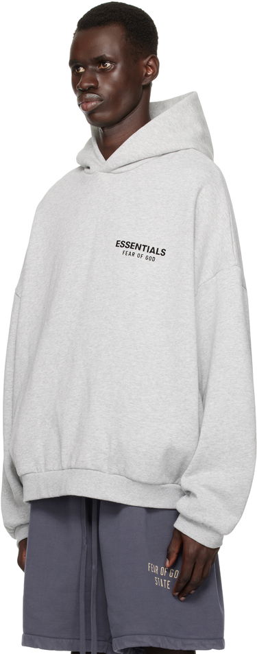 Sweatshirt Fear of God Essentials Fleece Hoodie II FW24 Grå | 192HO246258F, 3