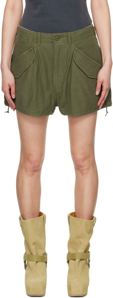 Shorts R13 R13 Loose Marianne Cargo Shorts Grøn | R13WD175-D311A, 0
