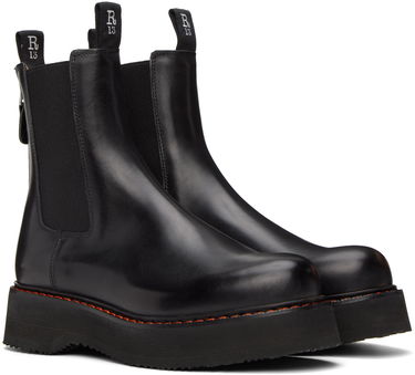 Tøj R13 R13 Single Stack Chelsea Boots Sort | R13S0240-001, 3