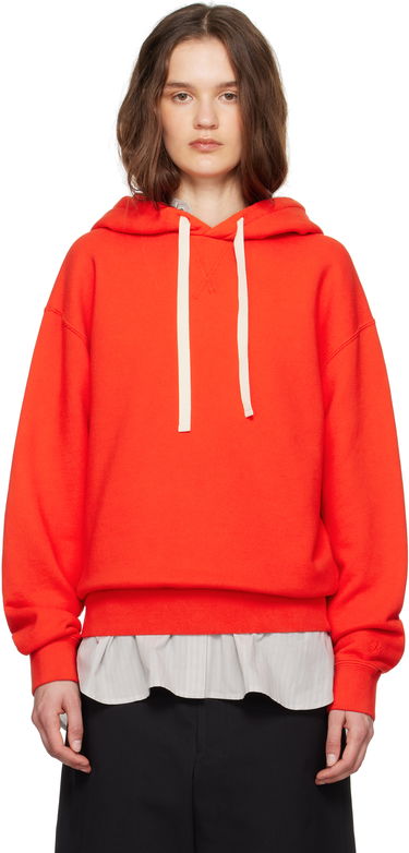 Sweatshirt Jil Sander Jil Sander Drawstring Hoodie Rød | J40GU0121_J20295, 0