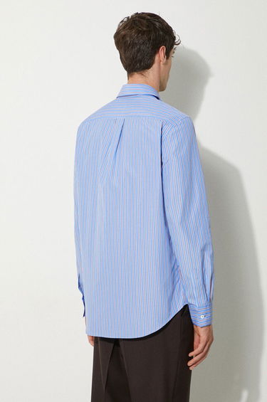 Skjorte Paul Smith Paul Smith Regular Fit Striped Cotton Shirt Blå | M1R.700Y.N02387, 2