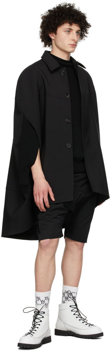 Sweater We11done Cashmere Mock Neck Sweater Sort | WD-KT1-22-653-U-BK, 4