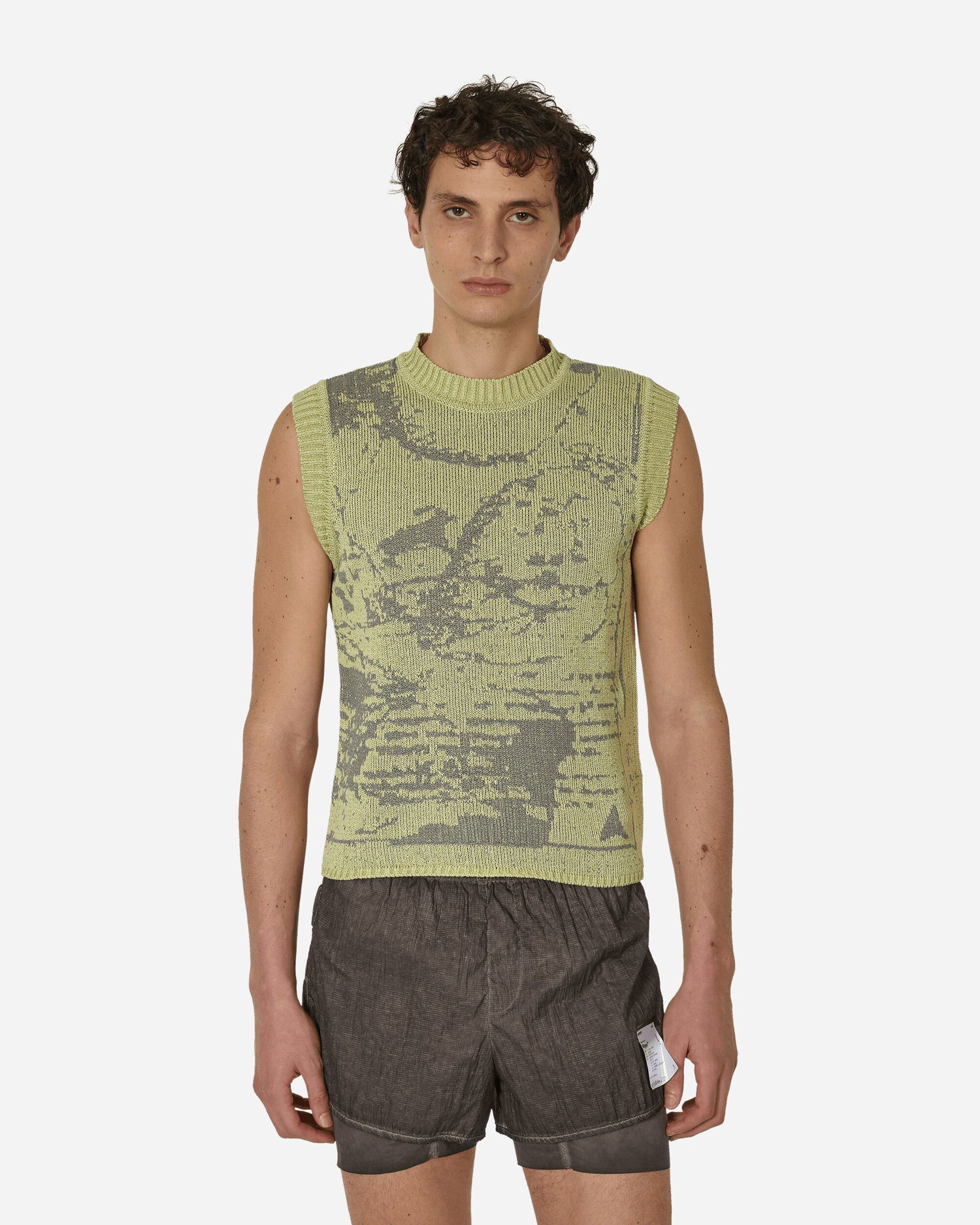 Sweater ROA Elk Vest Apple Green Grøn | RBMW077YA02 GRN00026, 1