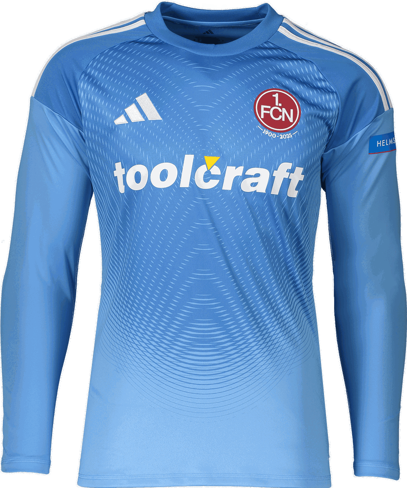 Jersey adidas Originals 1. FC Nürnberg Goalkeeper Jersey 2025/26 Blå | 6fcnji9722