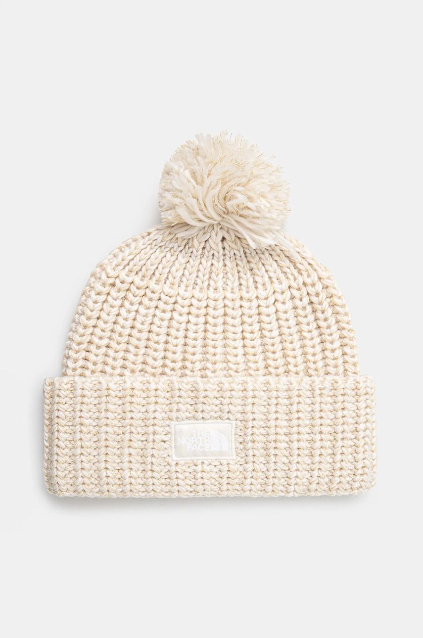 Beanie The North Face Cozy Chunky Cabin Pom-Pom Beanie Beige | NF0A887W86I1, 0