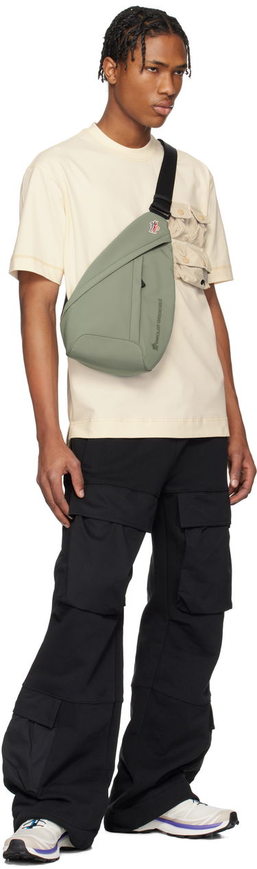 Taljetaske Moncler Moncler Grenoble Water-Repellent Crossbody Backpack Grøn | K10975L00003M6708, 3