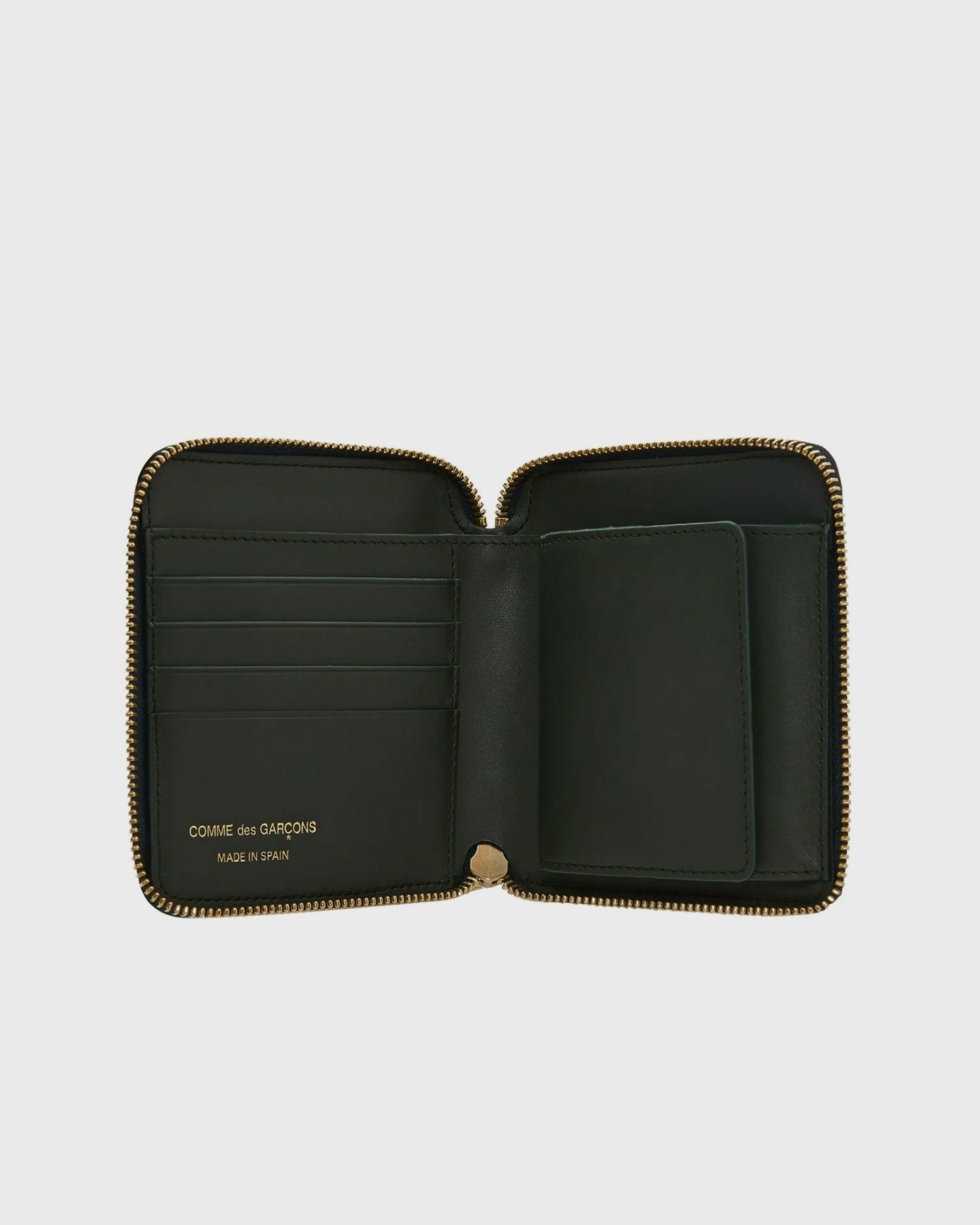 Tegnebog Comme des Garçons Classic Wallet Bottle Green Grøn | SA2100-BG, 1