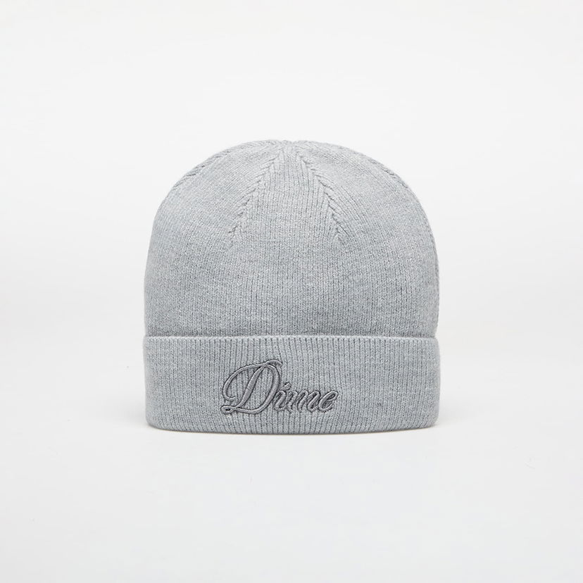 Beanie Dime DIME Cursive Wool Fold Beanie Grå | DIMEHO2428GRY
