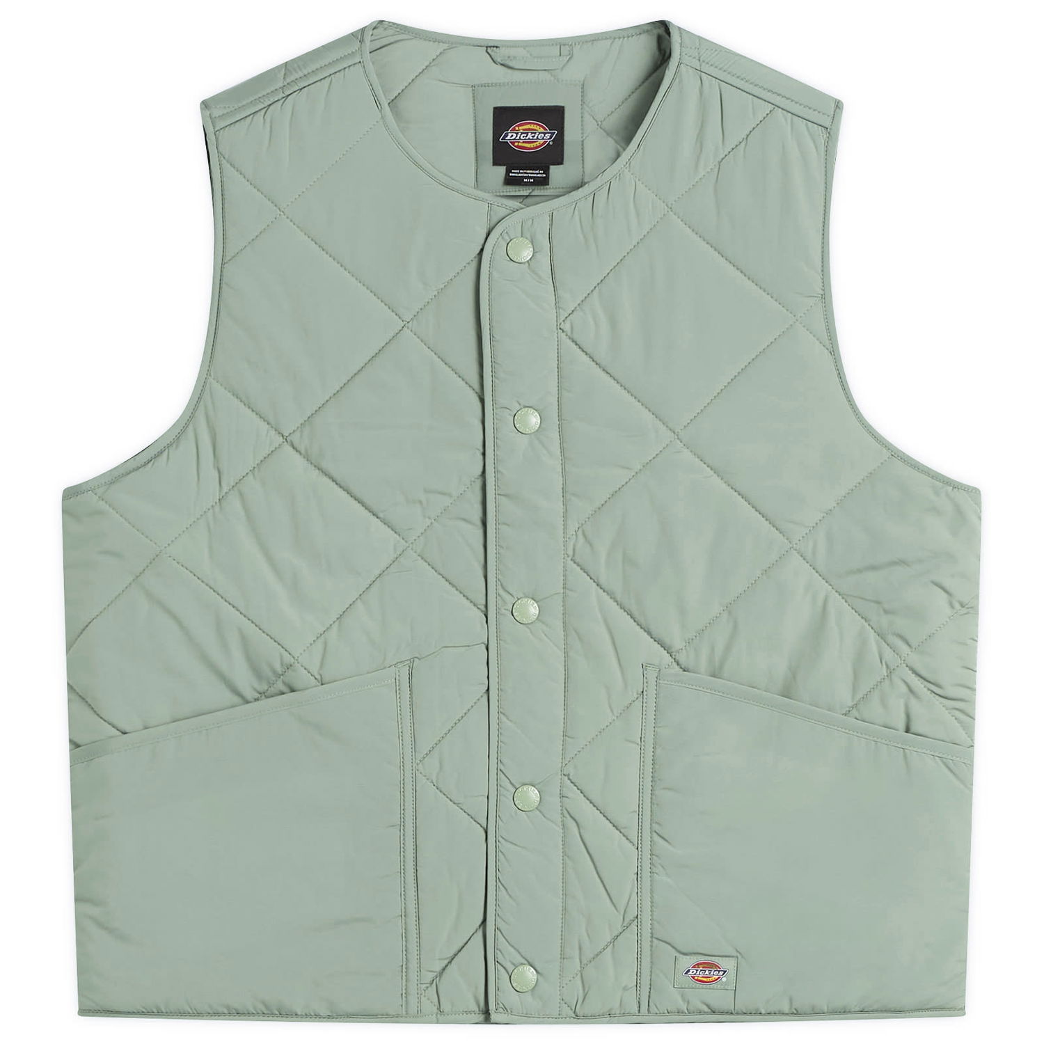 Vest Dickies Samburg Quilted Liner Vest Grøn | DK0A87O8L191, 0