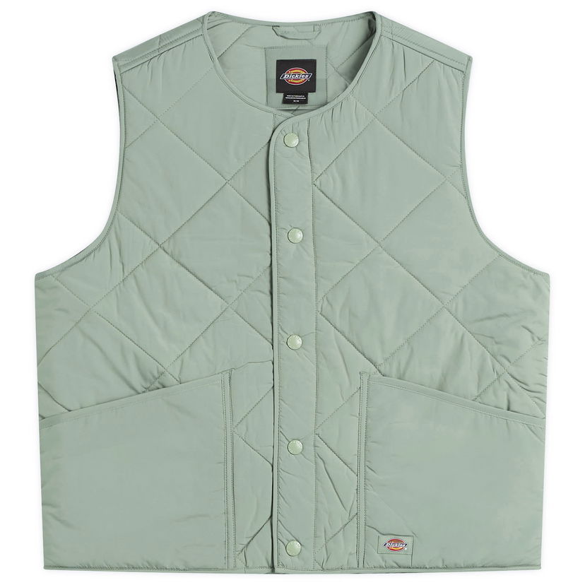 Vest Dickies Samburg Quilted Liner Vest Grøn | DK0A87O8L191