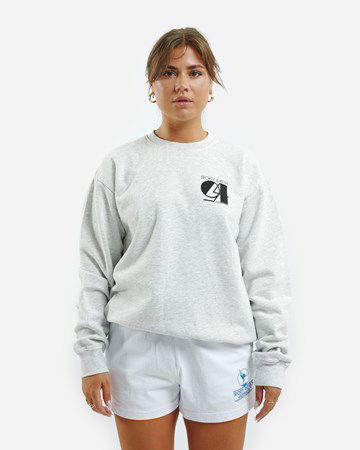 Sweatshirt Sporty & Rich Studio Crewneck Grå | CR484HG, 1
