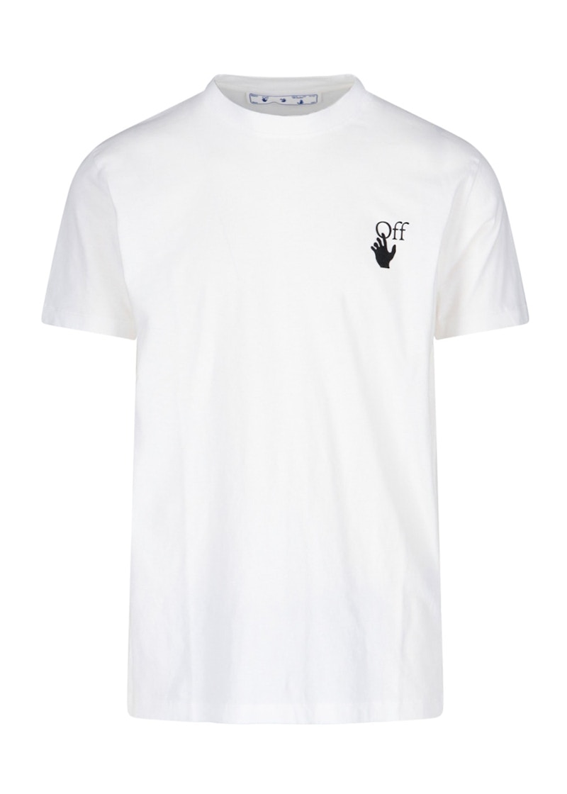 T-shirt Off-White Slim Fit Caravaggio The Lute Player T-Shirt Hvid | OMAA027F21JER0110184