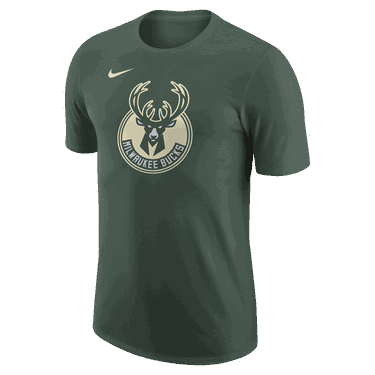T-shirt Nike NBA Milwaukee Bucks Essential Grøn | FJ0247-323, 0