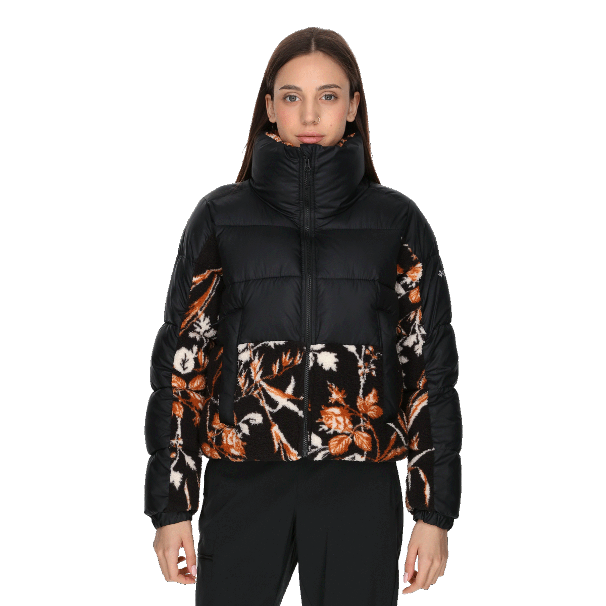 Puffer jakke Columbia Leadbetter Point Sherpa Hybrid Puffer Jacket Flerfarvet | 1955241012, 0