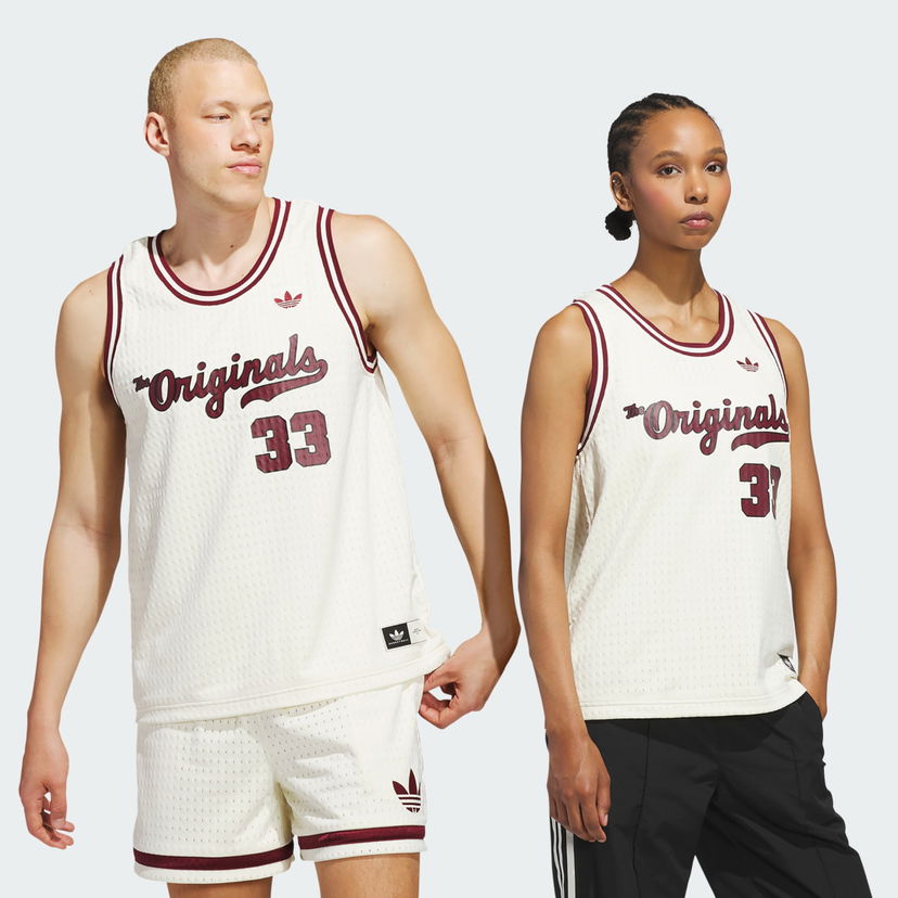 Jersey adidas Performance Originals Basketball Jersey Hvid | JM9953