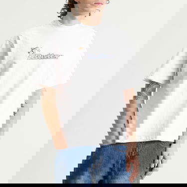 T-shirt Butter Goods Peanuts Spike Logo Relaxed Fit T-Shirt Hvid | BGBP240302-WHT, 2