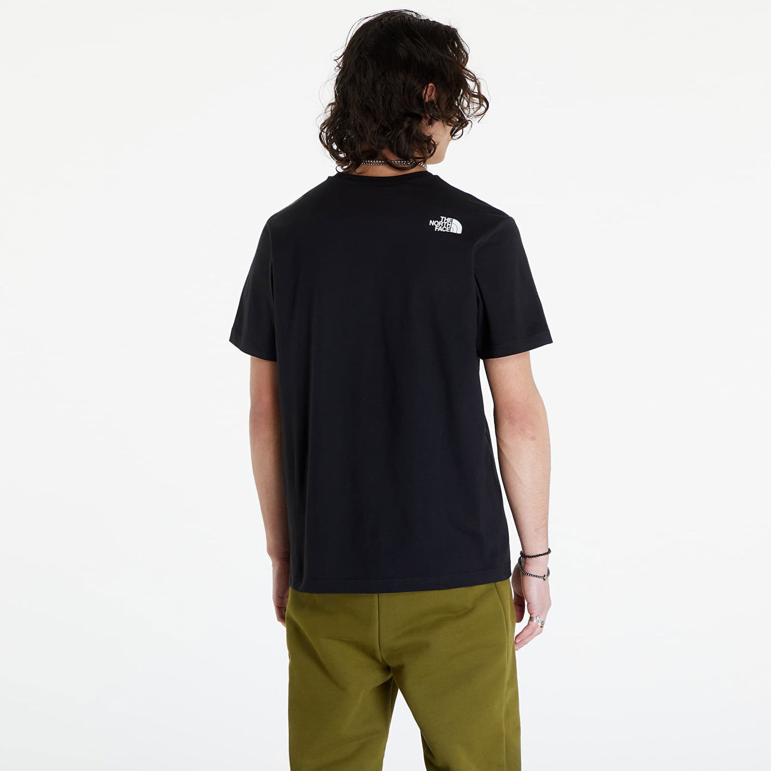 T-shirt The North Face S/S Fine Tee TNF Black Sort | NF0A87NDJK31, 1