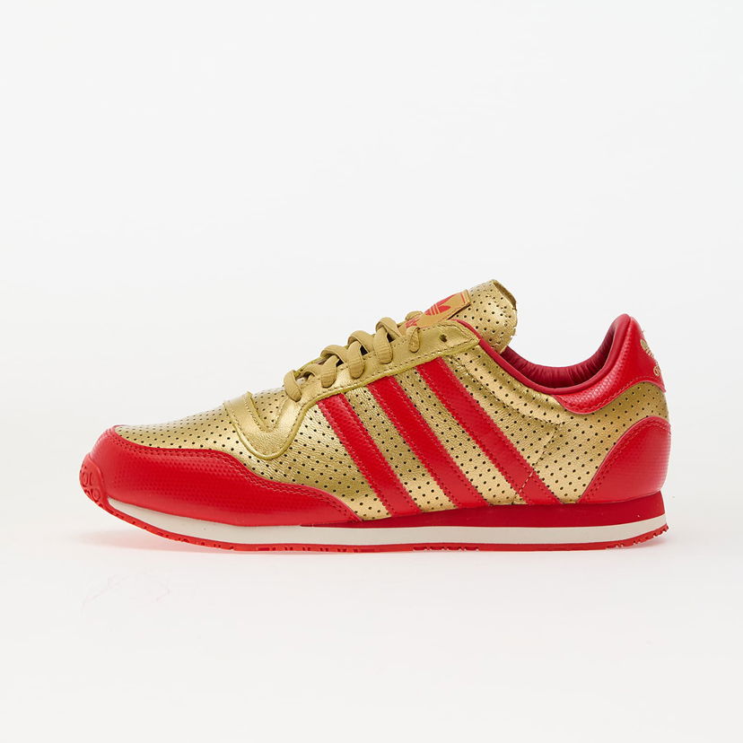 Sneakers og sko adidas Originals Galaxy OG Gold Met./ Red/ Off White Metalisk | JR5695