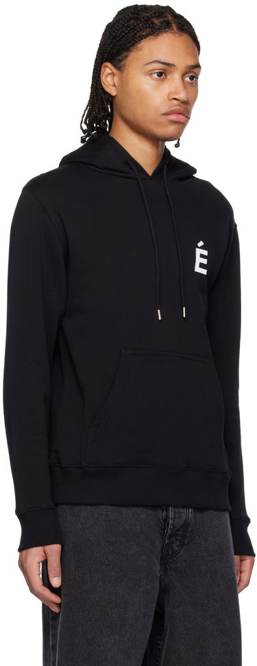 Sweatshirt Études Patch Logo Hoodie Sort | C00ME253A01599, 4