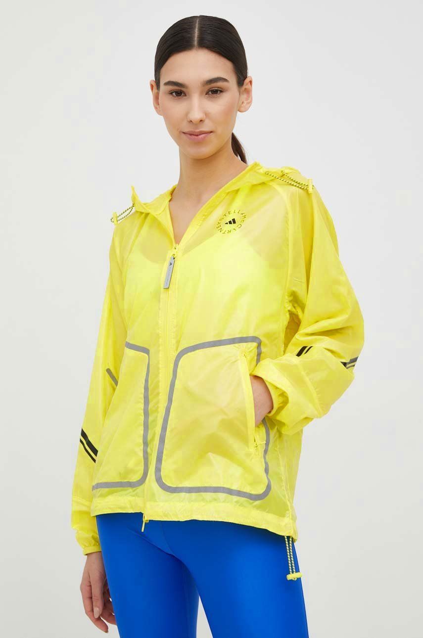 Vindjakke adidas Originals by Stella McCartney Windbreaker Gul | HS8197, 0
