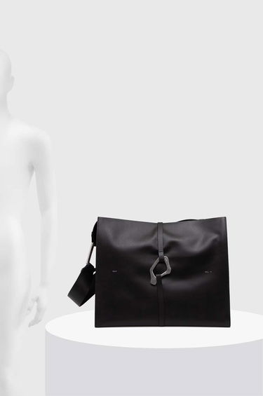 Skuldertaske HELIOT EMIL Leather Shoulder Bag Sort | HE.15.44.L03.BLK01, 5
