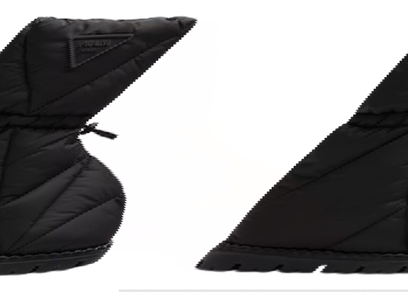 Sneakers og sko Prada Quilted Booties Black Nylon Sort | 2UE019_3LGO_F0002_F_G000, 0