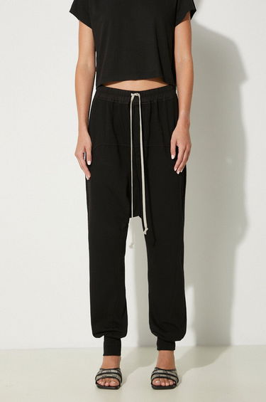 Cargo bukser Rick Owens Prisoner Drawstring Pants Sort | DS02D2330.RIG, 0