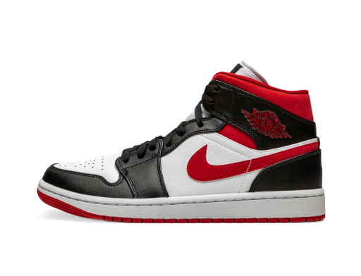 Limited Edition Jordan Air Jordan 1 Mid "Black Gym Red" Sort | 554724-122