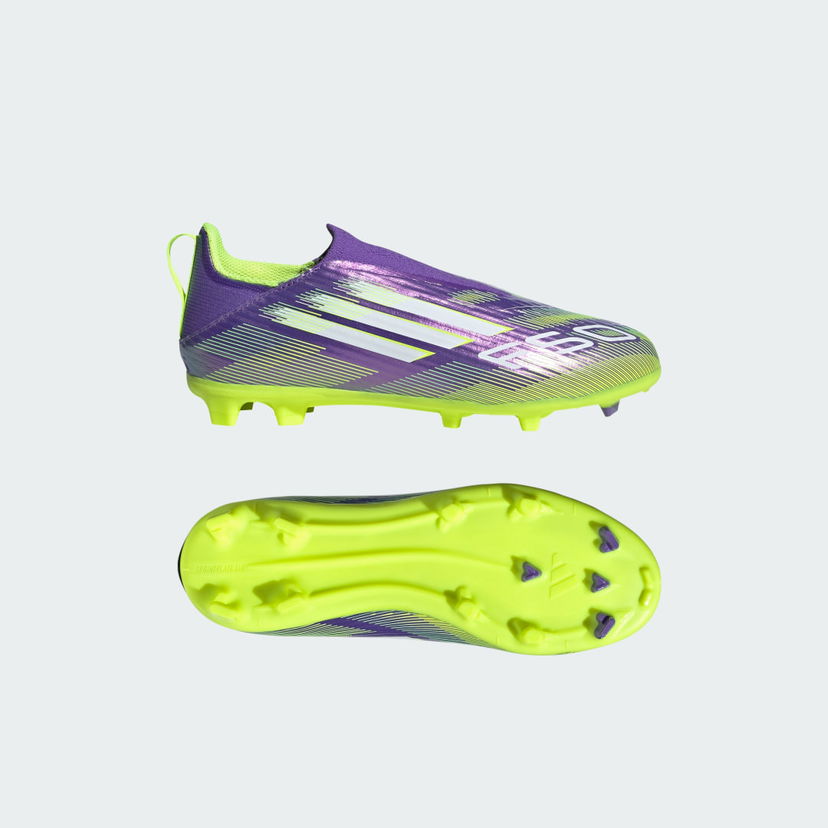 Sneakers og sko adidas Performance F50 League Laceless Firm/Multi-Ground Kids Lilla | JH7743