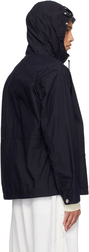 Vindjakke C.P. Company C.P. Company 50 Fili Goggle Hooded Jacket Mørkeblå | 18CMOW154A-110288W, 2
