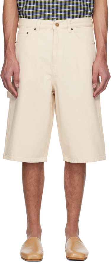 Shorts A.P.C. A.P.C. Westland Denim Shorts Beige | COHGM-H10216, 0