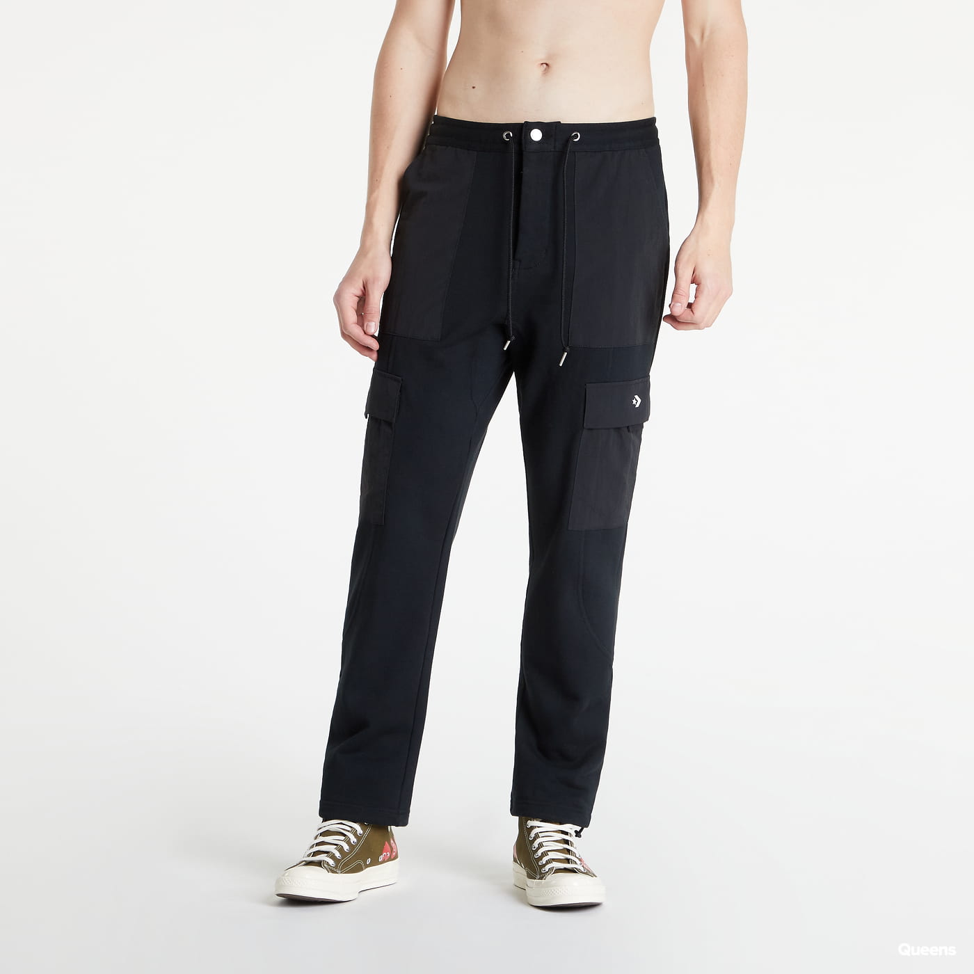 Bukser Converse Joshua Vides x Converse Utility Pants Sort | 10023692-A01, 0