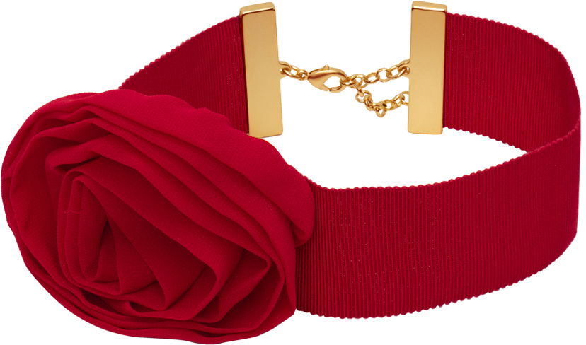 Halskæde Blumarine Rose Choker Rød | P422W267A