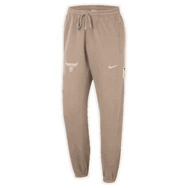 Joggingbukser Nike Dri-FIT NBA Chicago Bulls Standard Issue City Edition Pants Beige | FZ0513-200, 2