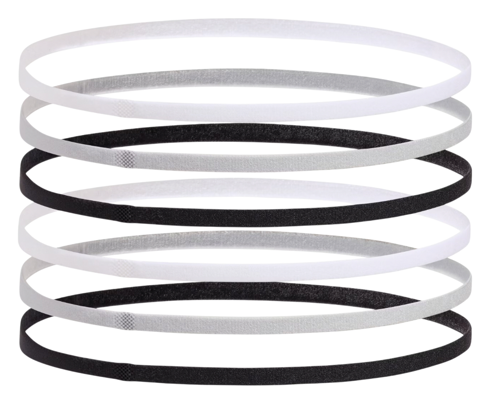 Kasketter og hatte Under Armour Mini Elastic Headband 6 Pack Grå | 1389932-001, 1