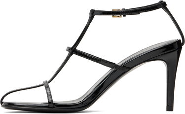Tilbehør Khaite KHAITE Cage Heeled Sandals Sort | F3083-938, 2