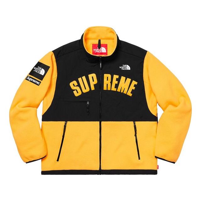 Sweater Supreme The North Face Arc Logo Denali Fleece Jacket Gul | SUP-SS19-549, 0