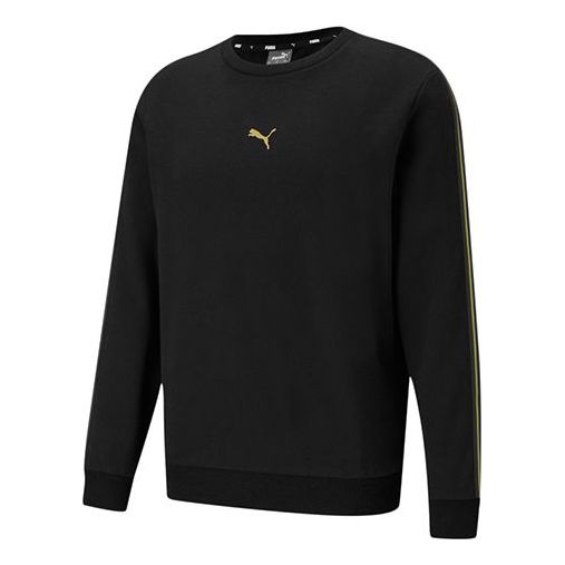 Sweater Puma Metallic Nights Crew Sweatshirt Sort | 587141-01