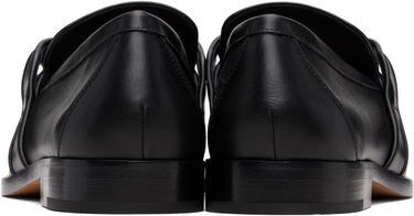 Sneakers og sko Bottega Veneta Bottega Veneta Astaire Knotted Leather Loafers Sort | 796445V5DZ01000, 1